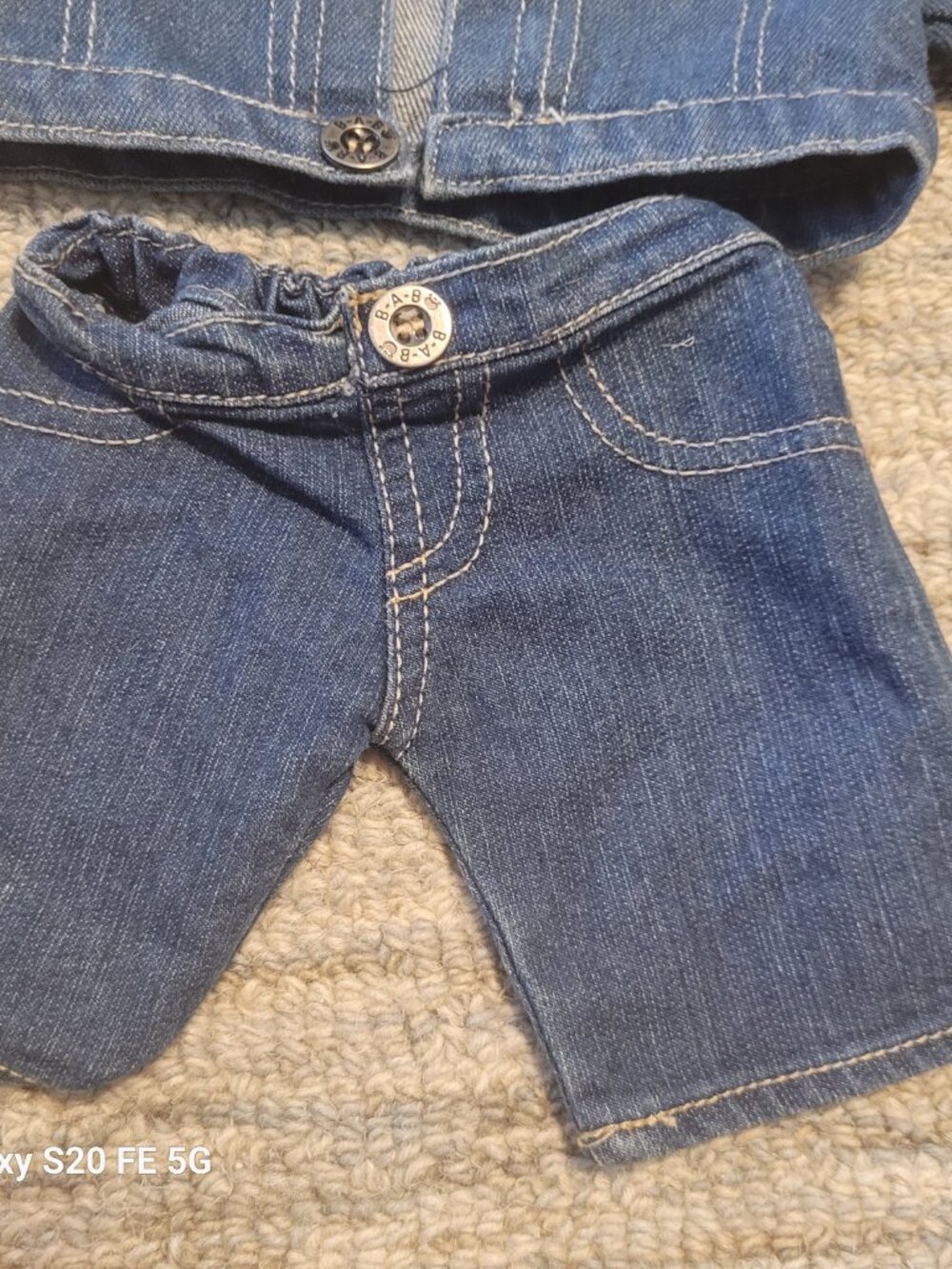 Build-A-Bear Denim Set - Picture 3 of 5